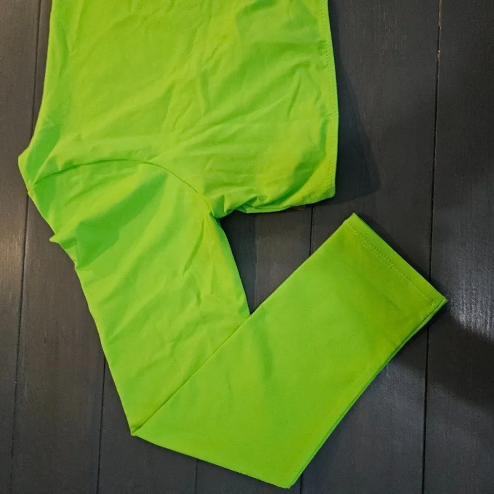 SKIMS Women's Neon Green Signature Swim Long Sleeve Shrug Size XL